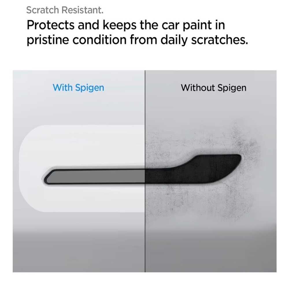 Spigen Scratch Resistant Car Handle Protector - Picture 2 of 5